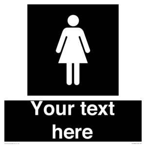 Custom information: black panel female